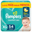 Imagen de PAMPERS CONFORT SEC XGRANDE XG 11a15kg [54 uni.]