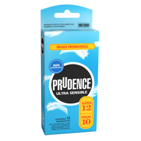 Imagen de PRUDENCE PRESERVATIVOS ULTRA SENSIBLE PACK [12 uni.]