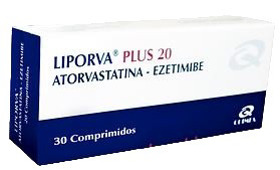 Imagen de LIPORVA 20 PLUS 20+10mg. [30 comp.]