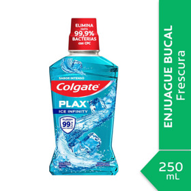 Imagen de COLGATE ENJUAGUE PLAX ICE INFINITY ZERO [250 ml]