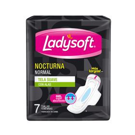 Imagen de LADYSOFT TOALLA NOCTURNA NORMAL [7 uni.]