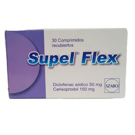 Imagen de SUPEL FLEX 50+150mg [10 comp.]
