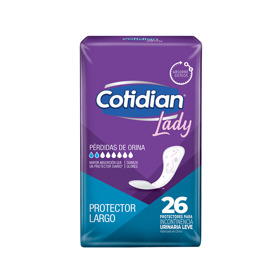 Imagen de COTIDIAN LADY PROTECTOR LARGO 26 uni.