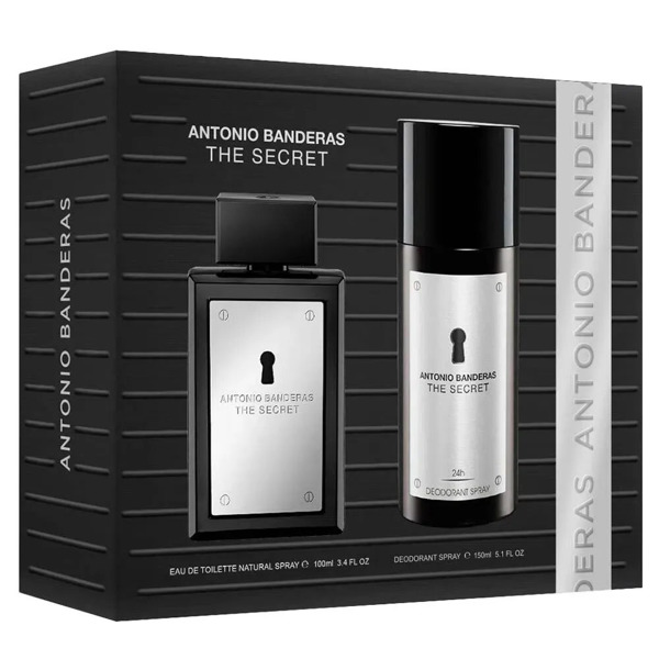 Imagen de BANDERAS THE SECRET EDT+DEO SPRAY COFRE [100+150ml]