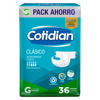 Imagen de COTIDIAN PAÑAL CLASICO GRANDE 36 uni.