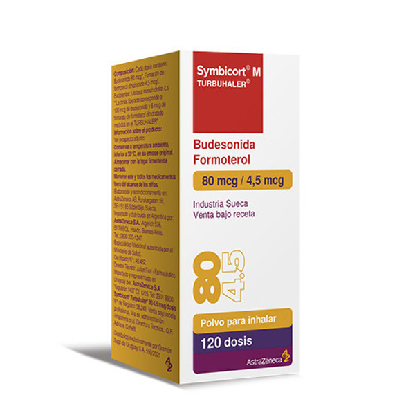 Imagen de SYMBICORT TURBUHALER  80/4.5 4,5 mcg [120 dosis]