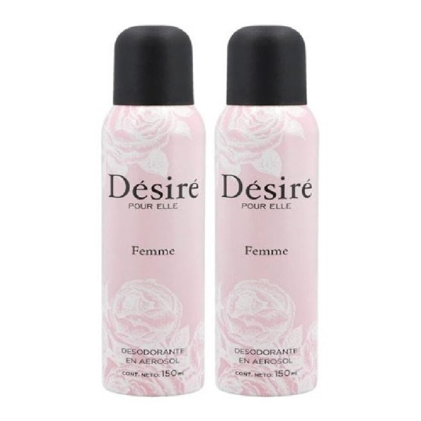 Imagen de DESIRE FEMME DEO AERO+DEO AERO PACK 2ui [150+150ml]