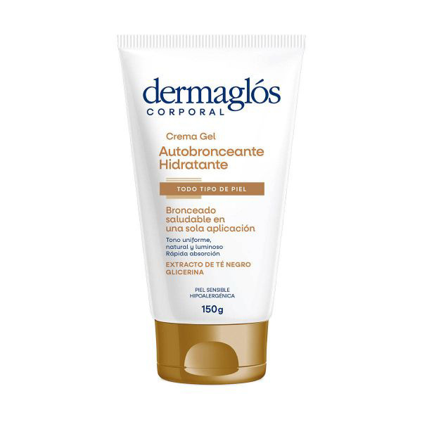 Imagen de DERMAGLOS CORPORTAL CREMA GEL AUTOBRONCEANTE 150 gr