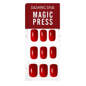 Imagen de HORTENSIA UÑAS POSTIZAS DASHING DIVA MAGIC PRESS BURGUNDY [30 uni.]