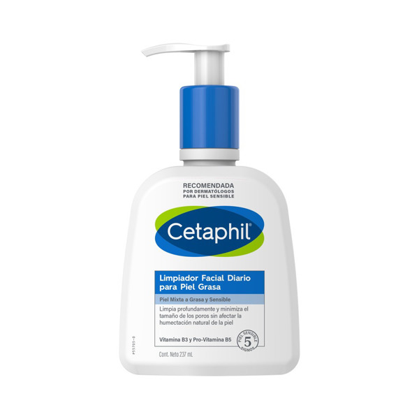Imagen de CETAPHIL LIMPIADOR FACIAL GEL PUMP PIEL GRASA [236 ml]