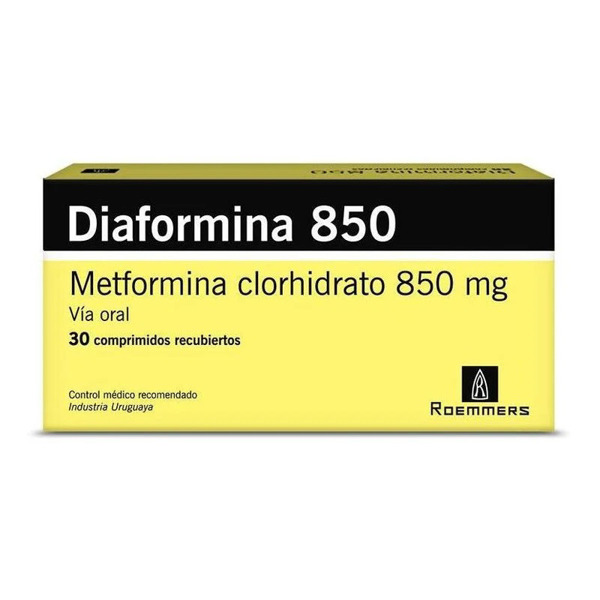 Imagen de DIAFORMINA  850 850 mg [30 comp.]