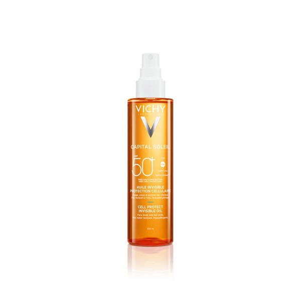 Imagen de VICHY CAPITAL SOLEIL CELL PROTECT ACEITE OIL 50 fps [200 ml]