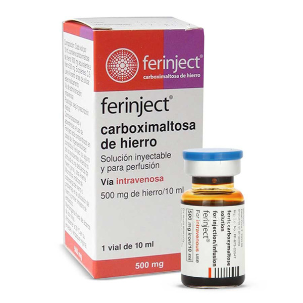 Imagen de FERINJECT INY. 500 mg [10 ml]