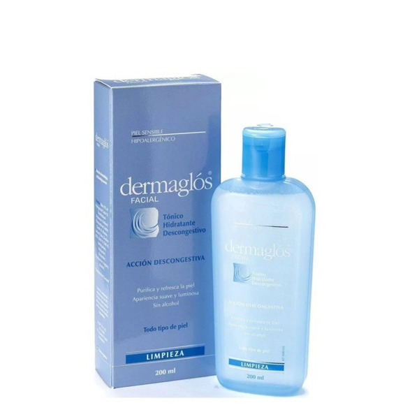 Imagen de DERMAGLOS FACIAL TONICO HIDRATANTE DESCONGESTIVO [200 ml]