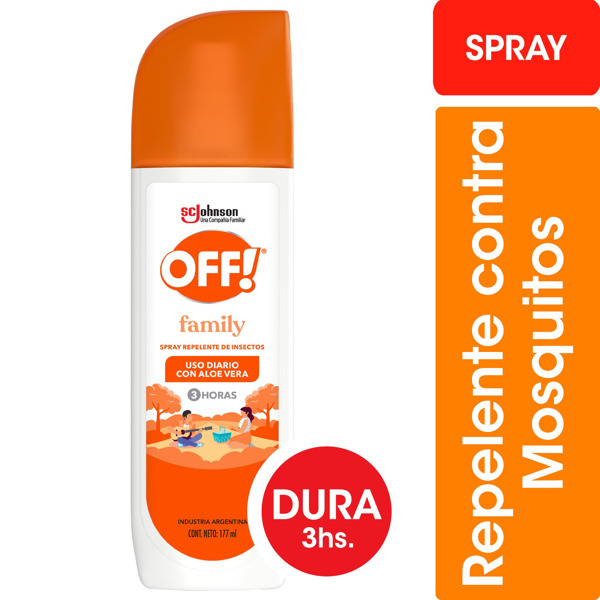 Imagen de OFF FAMILY SPRAY 7 % [177 ml]