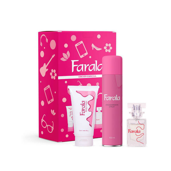 Imagen de FARALA EDT+BODY CREAM+DEO PACK [30+80+100ml]