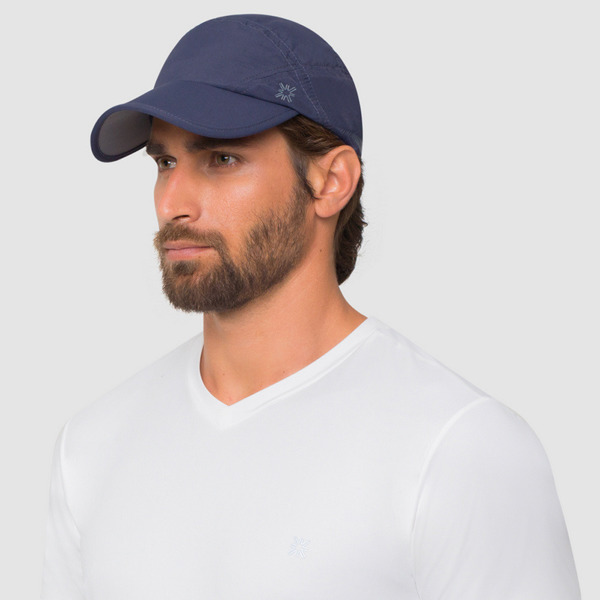 Imagen de UV LINE GORRO ATHLETIC DRY MASC 50 FPS BLANCO/MARINO [1 uni.]