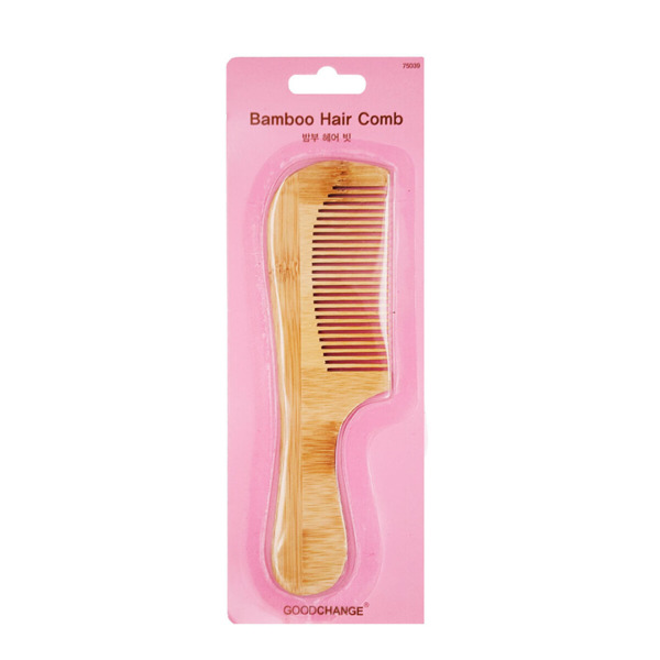 Imagen de GOODCHANGE PEINE PARA EL CABELLO DE BAMBU CON MANGO [1 uni.]