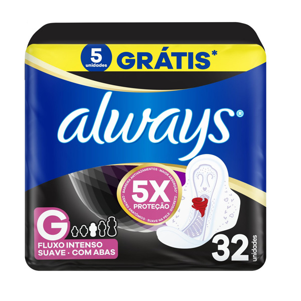 Imagen de ALWAYS TOALLA SUAVE NOCHE G G [32 uni.]