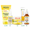 Imagen de PACK GARNIER EXPRESS ACLARA CONTORNO DE OJOS + CREMA + GEL + SERUM + SERUM NOCHE 15+50+150+30+30ml