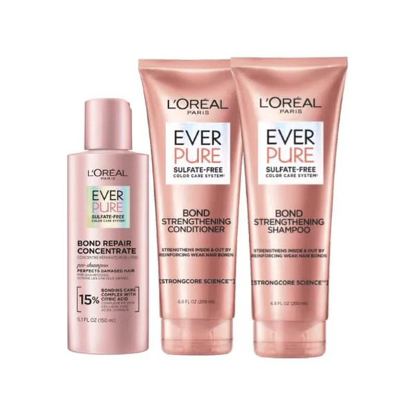 Imagen de EVER PURE SH. BOND STRENGTHENING+AC.+PRE SH. COMBO [200+200+150ml]
