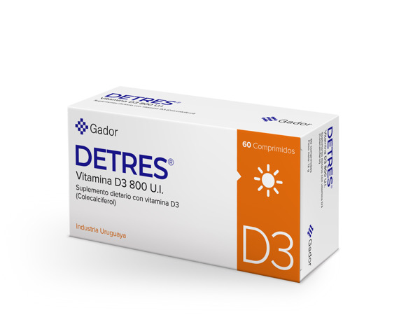 Imagen de DETRES   800 800 ui [60 comp.]
