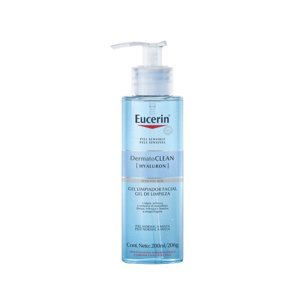 Imagen de EUCERIN DERMATOCLEAN HYALURON GEL LIMPIEZA FACIAL [200 ml]