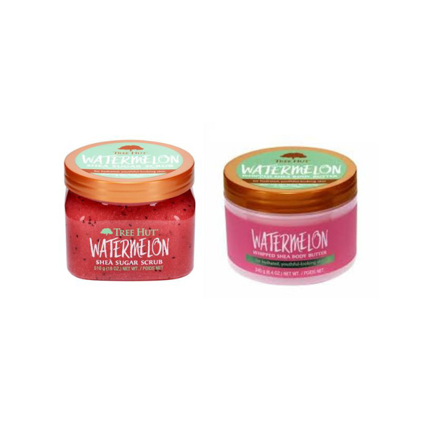 Imagen de TREE HUT EXFOLIANTE+CREMA CORPORAL WATERMELON PACK [510+240ml]