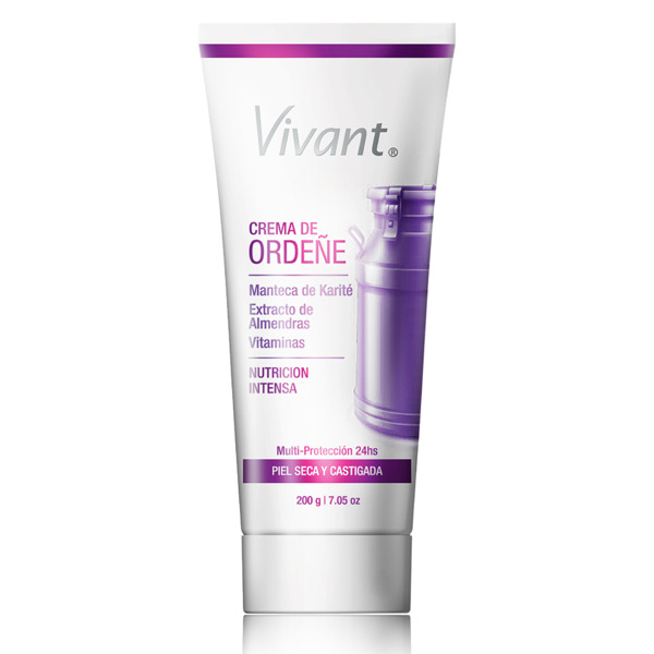 Imagen de VIVANT CREMA DE ORDEÑE C/ALMENDRAS [200 gr]