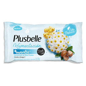 Imagen de PLUSBELLE JABON BARRA HUMECTACION PACK [3X120grs]