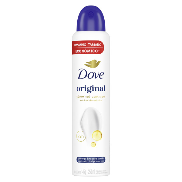Imagen de DOVE AERO ANTITR. BLANCO ORIGINAL femenino [250 ml]