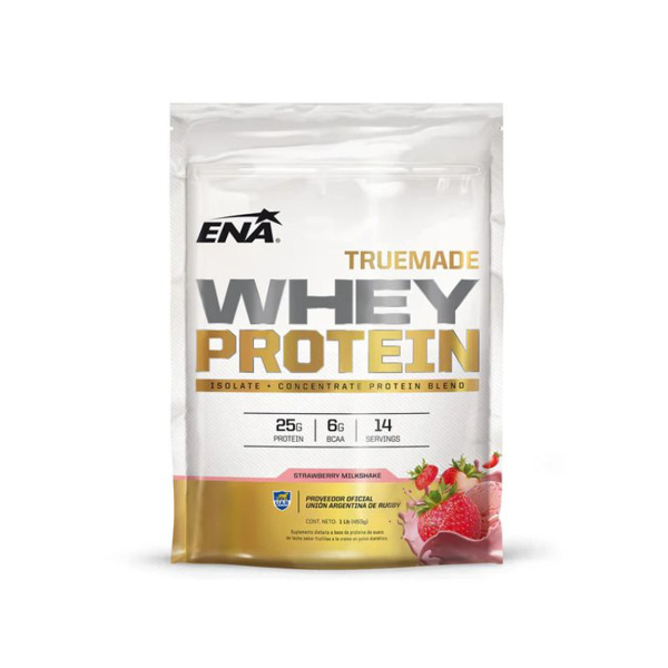 Imagen de ENA WHEY TRUE MADE FRUTILLA [1lb/453gr]