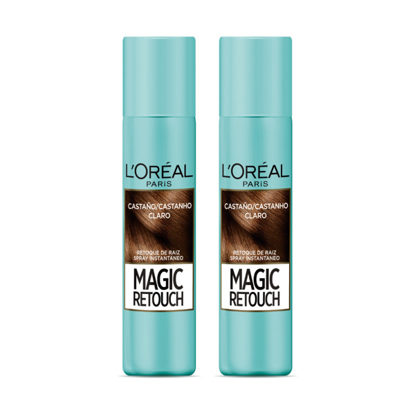 Imagen de PACK MAGIC RETOUCH CASTAÑO CLARO + CASTAÑO CLARO 75+75 ml