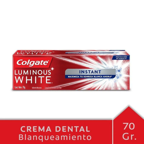 Imagen de COLGATE CR. LUMINOUS WHITE INSTANT [70 gr]