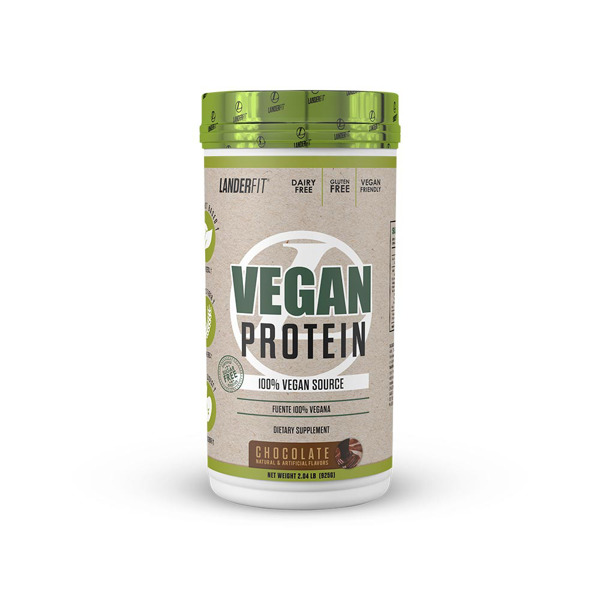 Imagen de LANDERFIT VEGAN PROTEIN CHOCOLATE [900 gr]