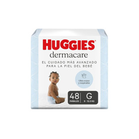 Imagen de HUGGIES DERMACARE G G  9-12.5KG [48 uni.]