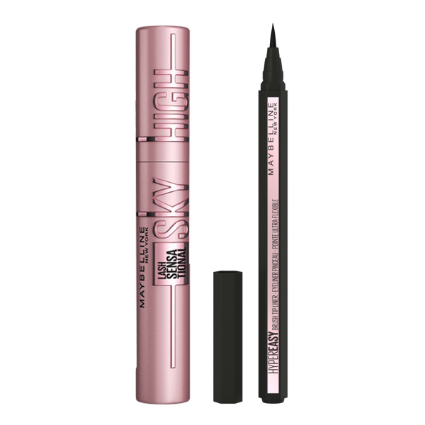 Imagen de PACK MAYBELLINE MASCARA SKY HIGH + DELINEADOR HYPER EASY 7,2+5,4 ml