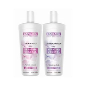 Imagen de CAPILATIS SHAMPOO KERATINA HAIR THERAPY + ACONDICIONADOR PACK (350 + 350 ml)