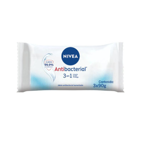 Imagen de NIVEA JABON ANTIBACTERIAL 3 EN 1 PACK [3X90grs]