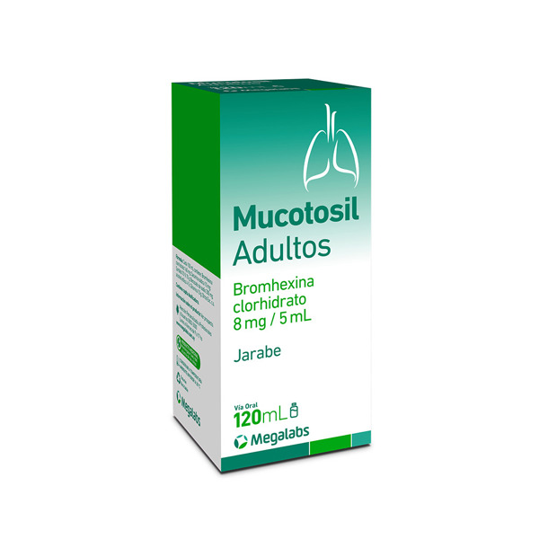 Imagen de MUCOTOSIL ADULTOS JARABE 8mg/5ml [120 ml]