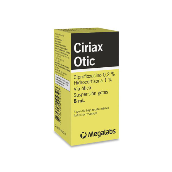 Imagen de CIRIAX OTICO GOTAS [5 ml]