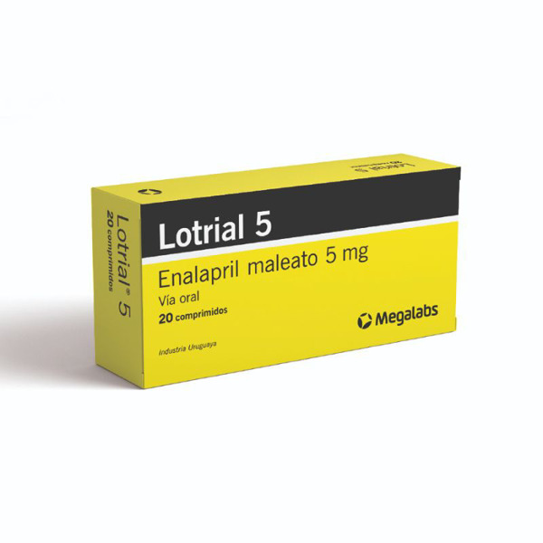 Imagen de LOTRIAL  5 5 mg [20 comp.]