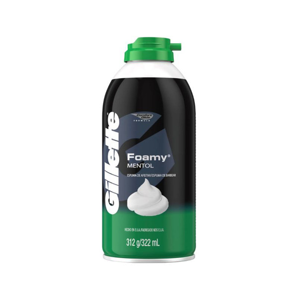 Imagen de GILLETTE ESPUMA AF. FOAMY MENTOL [312 gr]