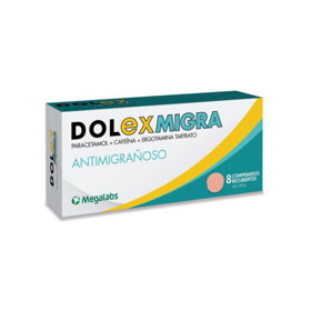 Imagen de DOLEX MIGRA 300+100+1MG [8 comp.]