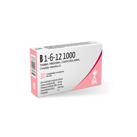 Imagen de B 1 6 12 ION 1000 1000 mcg [30 comp.]