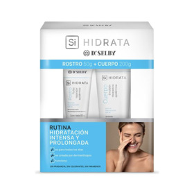 Imagen de DR. SELBY SI HIDRATA CREMA REPARADORA ROSTRO+CUERPO ESTUCHE [50+200grs]