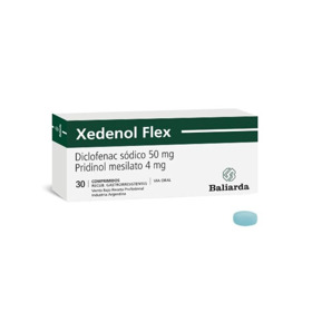Imagen de XEDENOL FLEX 50+4mg [30 comp.]