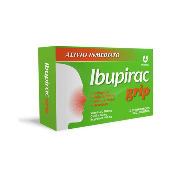 Imagen de IBUPIRAC GRIP 400 400+35+200mg [10 comp.]