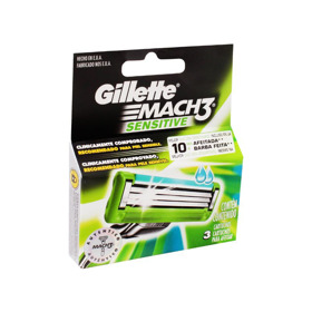 Imagen de GILLETTE MACH 3 SENSITIVE REPUESTO DISPENSER [3 uni.]