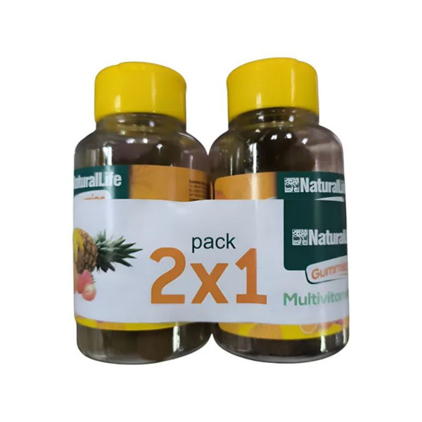 Imagen de NATURAL LIFE MR GUMMY MULTIVITAMINAS PACK 2X1 [120 uni.]